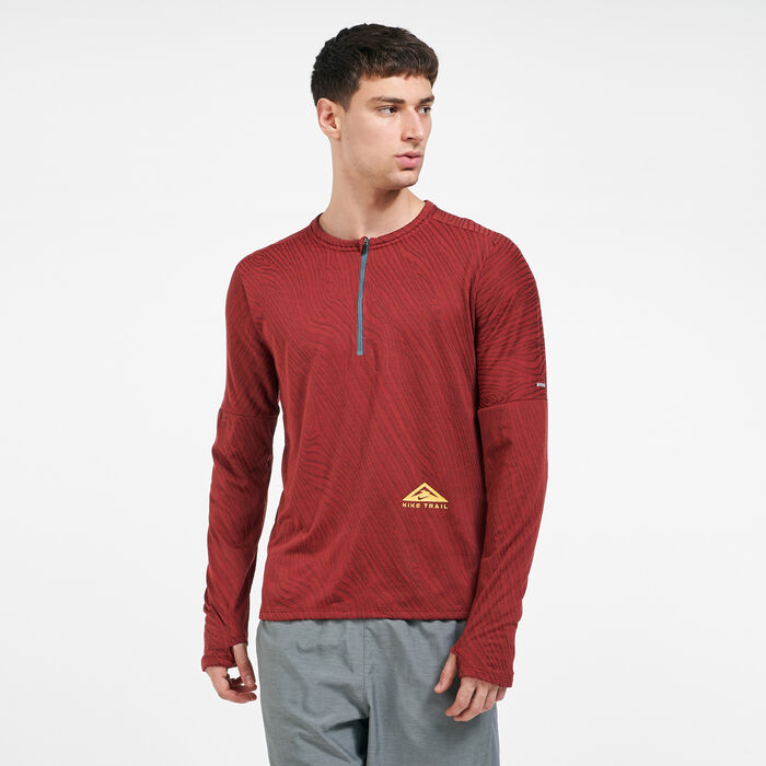 Nike Men's Dri-FIT Element 1/2 Zip Trail T-Shirt Multi image number 0