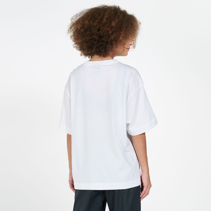 Nike Women's Sportswear Air T-Shirt White Nike Women's Sportswear Air T-Shirt White image number 1