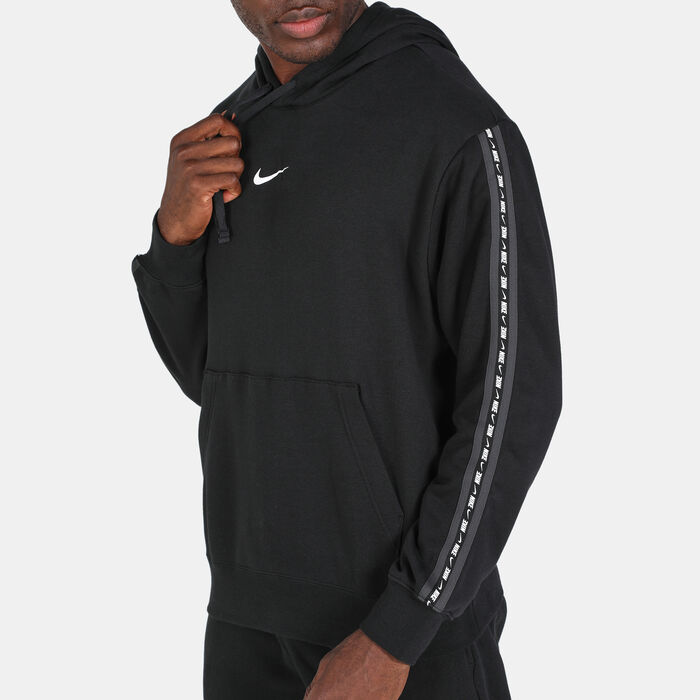 Nike Men's Sportswear Repeat Fleece Hoodie Black Nike Men's Sportswear Repeat Fleece Hoodie Black image number 3