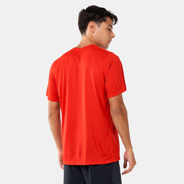 Nike Men's NBA Chicago Bulls Dri-FIT Graphic T-Shirt Red Nike Men's NBA Chicago Bulls Dri-FIT Graphic T-Shirt Red image number 1