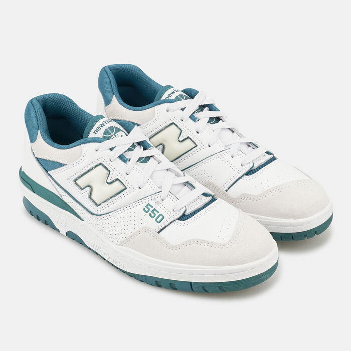 New Balance Men's BB550 Shoe White New Balance Men's BB550 Shoe White image number 1