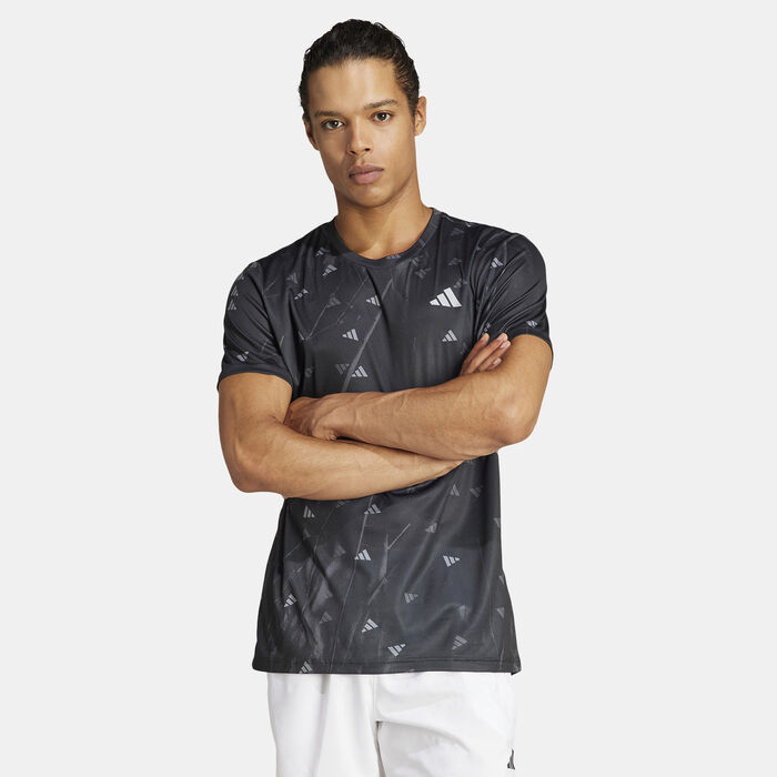 adidas Men's Run It T-Shirt Black image number 0