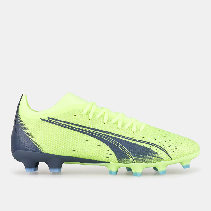 PUMA Men's Ultra Match FG/AG Football Shoe Green PUMA Men's Ultra Match FG/AG Football Shoe Green image number 0