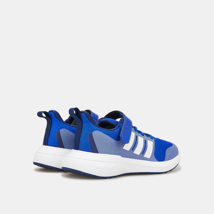 adidas Kids' FortaRun 2.0 Cloudfoam Velcro Shoes Blue adidas Kids' FortaRun 2.0 Cloudfoam Velcro Shoes Blue image number 2