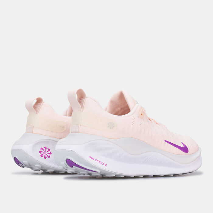 Nike Women's InfinityRN 4 Road Running Shoe Pink image number 3