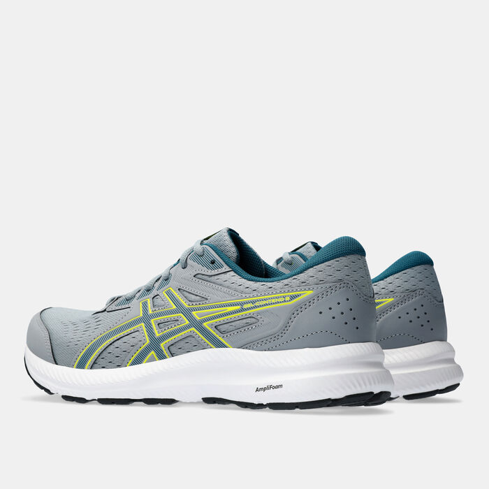 ASICS Men's GEL-CONTEND 8 Shoe Grey image number 2