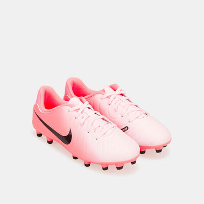 Nike Kids' Tiempo Legend 10 Academy Multi-Ground Football Shoe (Younger/Older Kids) Pink