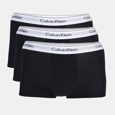 Calvin Klein Men's Modern Trunk Briefs (3 Pack) Black Calvin Klein Men's Modern Trunk Briefs (3 Pack) Black