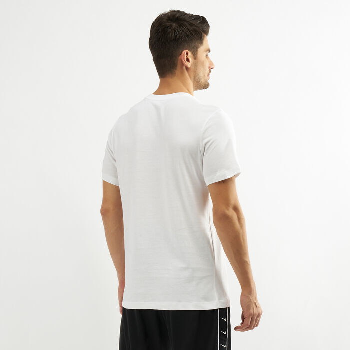 Nike Men's Sportswear Icon Futura T-Shirt White Nike Men's Sportswear Icon Futura T-Shirt White image number 1