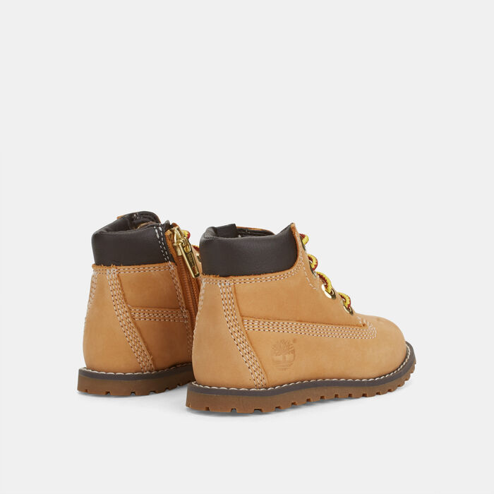 Timberland Kids' Pokey Pine 6 Inch Boots (Toddler) yellow image number 2
