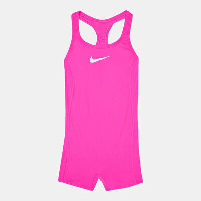 Nike Swim Kids' Racerback Legsuit Swimsuit Pink