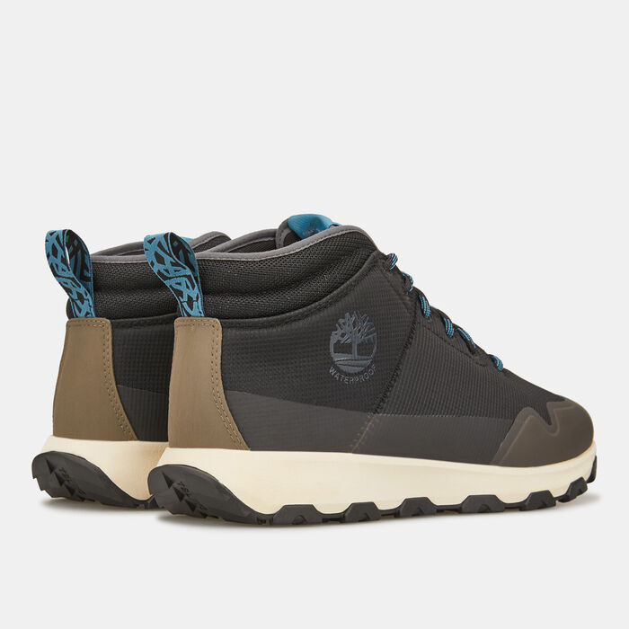 Timberland Men's Winsor Trail Mid Fab Shoe Black Timberland Men's Winsor Trail Mid Fab Shoe Black image number 2
