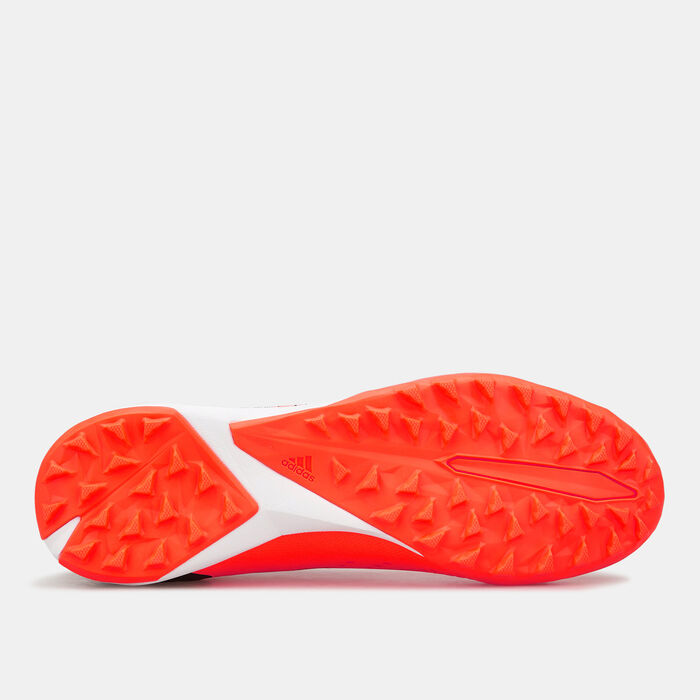 adidas Men's Predator Accuracy.3 Low Turf Ground Football Shoe Orange image number 4