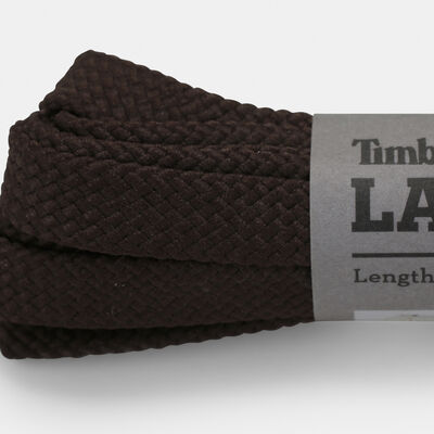 Timberland Flat Polyester 52-Inch Replacement Shoe Laces Brown