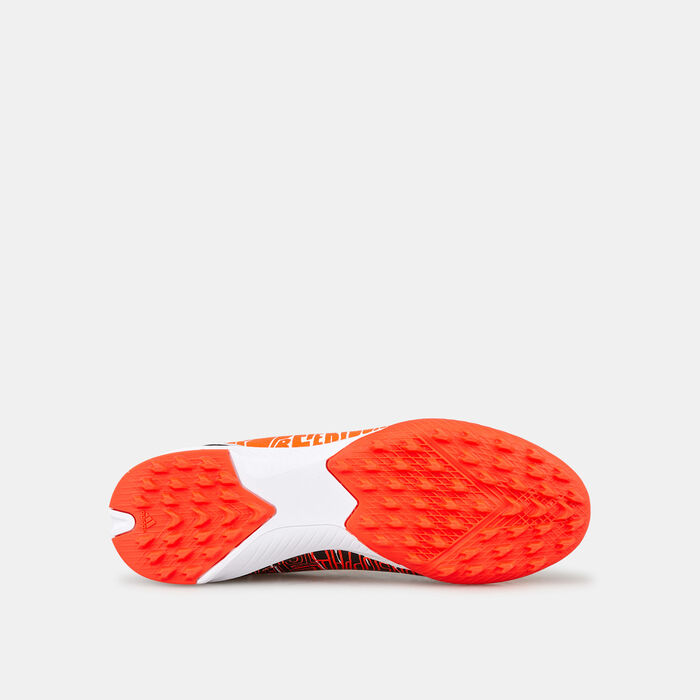 adidas Kids' X Speedportal Messi.3 Turf Ground Football Shoe Orange adidas Kids' X Speedportal Messi.3 Turf Ground Football Shoe Orange image number 3