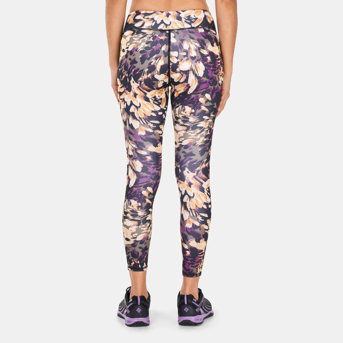 Columbia Women's Lodge™ Printed 7/8 Leggings Green Columbia Women's Lodge™ Printed 7/8 Leggings Green image number 1