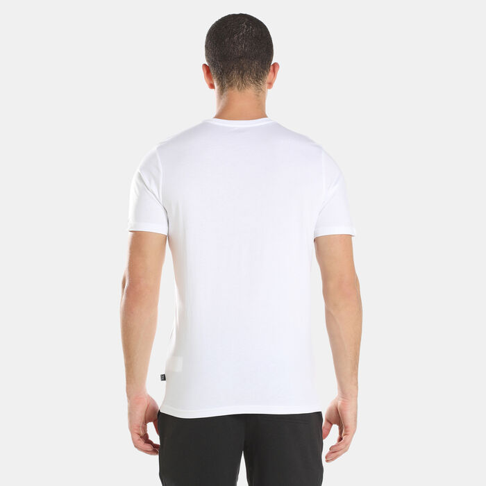 PUMA Men's Box Logo Camo T-Shirt White PUMA Men's Box Logo Camo T-Shirt White image number 1