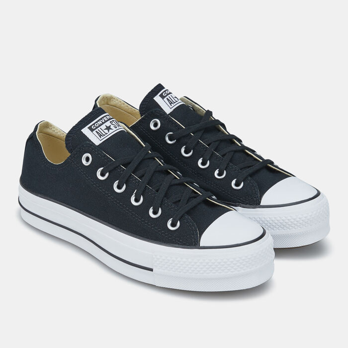 Converse Chuck Taylor All Star Platform Ox Unisex Shoe Black image number 2