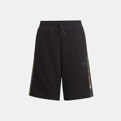 adidas Originals Kids' Camo Shorts Black