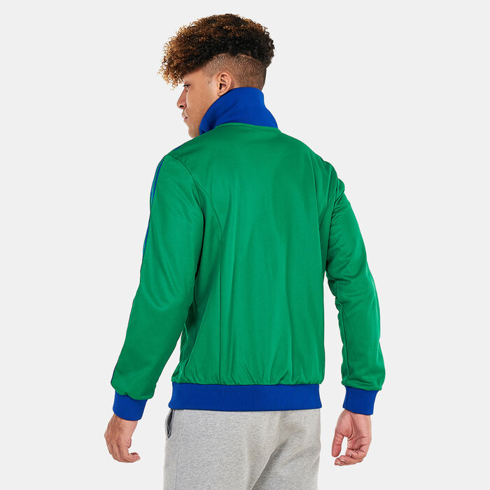 adidas Originals Men's Adicolor Heritage Now Striped Track Top Green image number 1