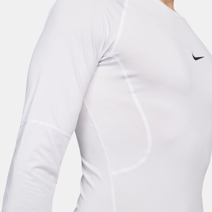 Nike Men's Pro Dri-FIT Training Top White Nike Men's Pro Dri-FIT Training Top White image number 3