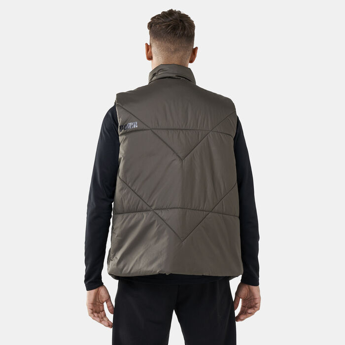 PUMA Men's Essential Padded Vest Green image number 1