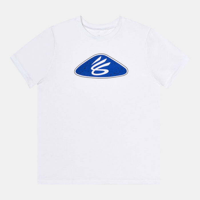 Under Armour Kids' Curry Logo T-Shirt (Older Kids) White Under Armour Kids' Curry Logo T-Shirt (Older Kids) White image number 0