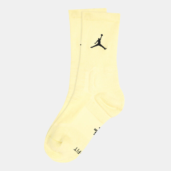 Jordan Men's Flight Crew Basketball Socks yellow Jordan Men's Flight Crew Basketball Socks yellow image number 0