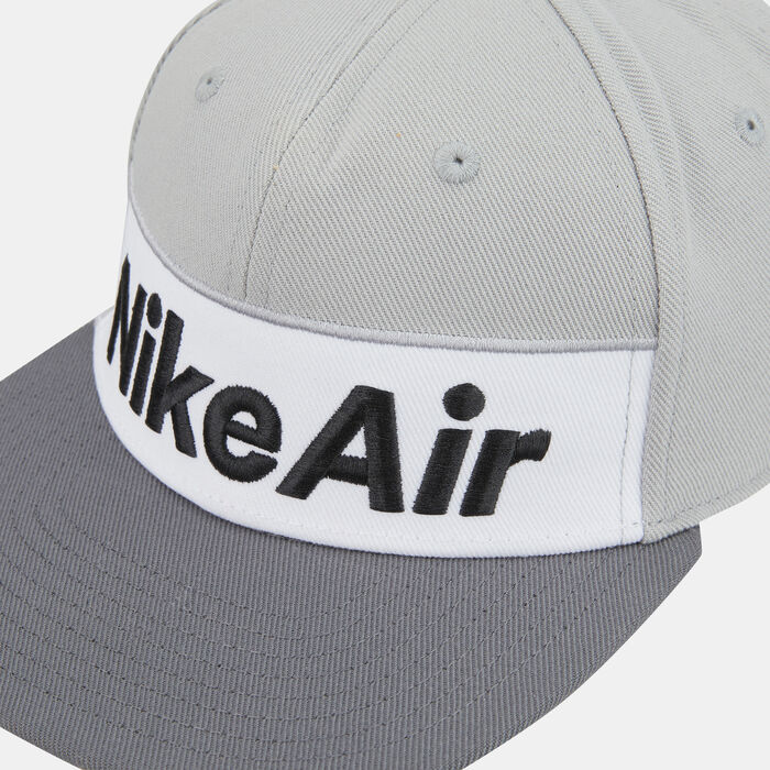 Nike Kids' Sportswear Air Flat Brim Cap (Older Kids) Grey Nike Kids' Sportswear Air Flat Brim Cap (Older Kids) Grey image number 2