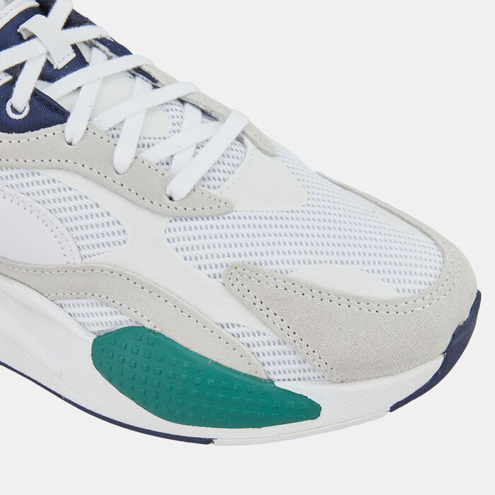 PUMA Men's RS-X³ Twill AirMesh Shoe White PUMA Men's RS-X³ Twill AirMesh Shoe White image number 8