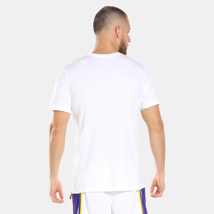 Nike Men's Dri-FIT Basketball T-Shirt White Nike Men's Dri-FIT Basketball T-Shirt White image number 1
