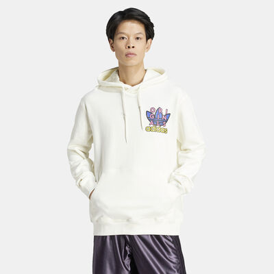 adidas Originals Men's Trefoil Hoodie White