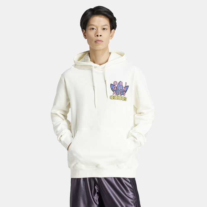 adidas Originals Men's Trefoil Hoodie White image number 0