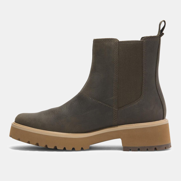 Timberland Women's Carnaby Cool Mid Chelsea Boots Green Timberland Women's Carnaby Cool Mid Chelsea Boots Green image number 2