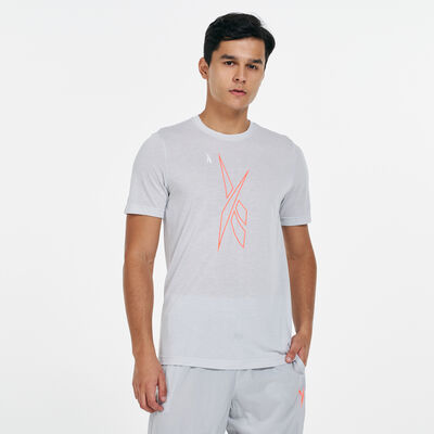 Reebok Men's Meet You There T-Shirt Grey Reebok Men's Meet You There T-Shirt Grey