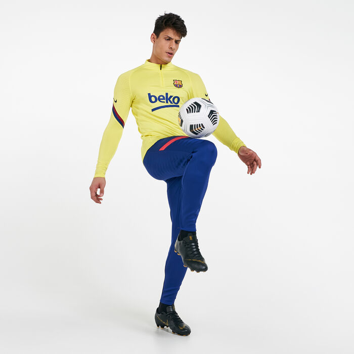 Nike Men's F.C. Barcelona VaporKnit Strike Pants Blue Nike Men's F.C. Barcelona VaporKnit Strike Pants Blue image number 2