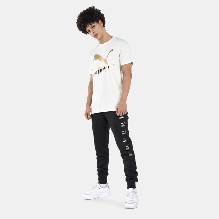 PUMA Men's Classics Graphics Brand Love T-Shirt White PUMA Men's Classics Graphics Brand Love T-Shirt White image number 2