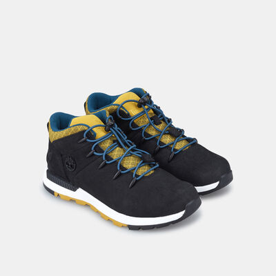 Timberland Kids' Sprint Trekker Mid Shoe Black Timberland Kids' Sprint Trekker Mid Shoe Black