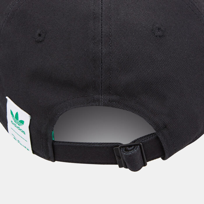adidas Originals Not Easy Being Green Dad Cap Black adidas Originals Not Easy Being Green Dad Cap Black image number 1