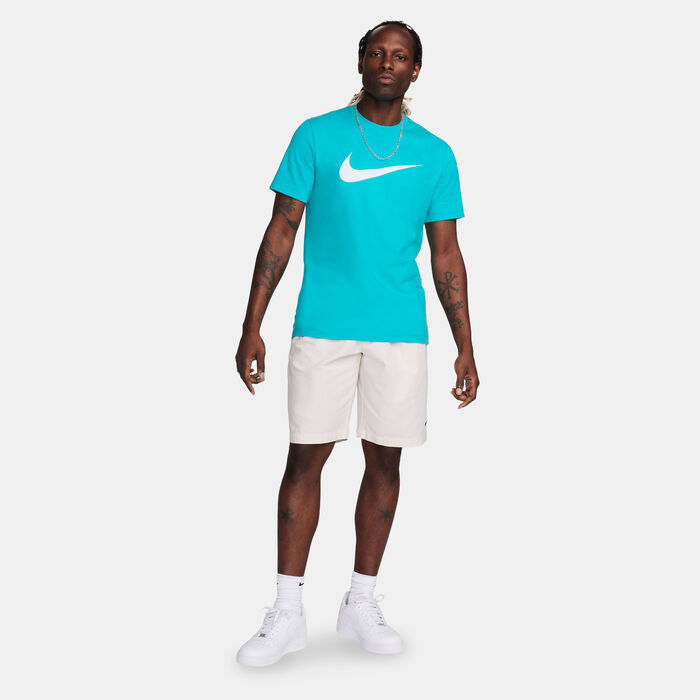 Nike Men's Sportswear Swoosh T-Shirt Blue Nike Men's Sportswear Swoosh T-Shirt Blue image number 2
