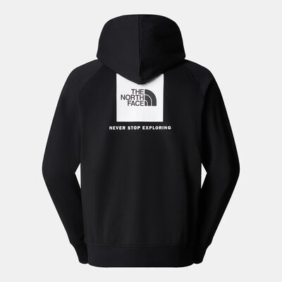 The North Face Men's Raglan Redbox Hoodie Black