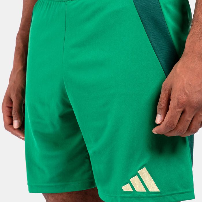 adidas Men's Saudi Arabia 24 Home Replica Football Shorts Green image number 3