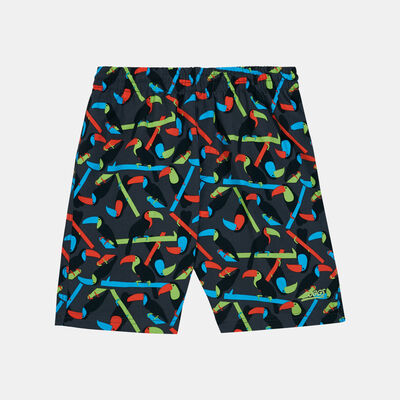 Zoggs Kids' Toucan Tumble 15-Inch Swimming Shorts Blue Zoggs Kids' Toucan Tumble 15-Inch Swimming Shorts Blue