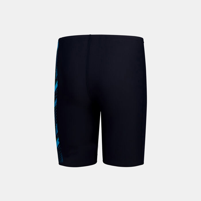 Speedo Kids' HyperBoom Panel Swimming Jammers Blue Speedo Kids' HyperBoom Panel Swimming Jammers Blue image number 1