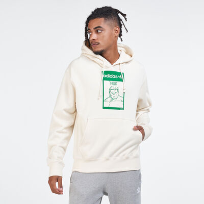 adidas Originals Men's Hulk Hoodie White adidas Originals Men's Hulk Hoodie White