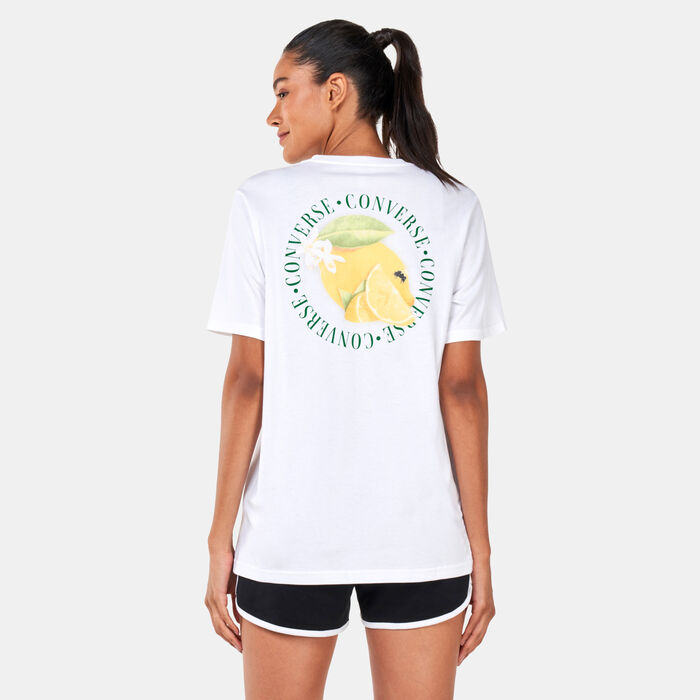 Converse Men's Fresh Lemon T-Shirt White Converse Men's Fresh Lemon T-Shirt White image number 3
