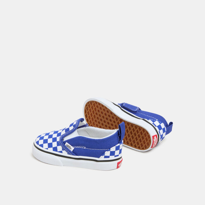 Vans Kids' Slip-On Velcro Unisex Shoes (Baby and Toddler) Multi image number 2
