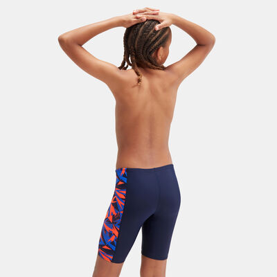 Speedo Kids' Hyper Boom Panel Swimming Jammers Blue