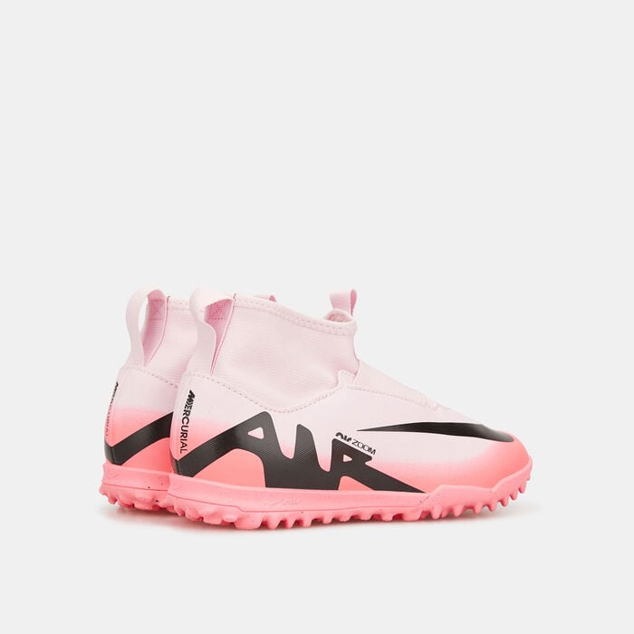 Nike Kids' Mercurial Superfly 9 Academy Turf Ground Football Shoes Pink Nike Kids' Mercurial Superfly 9 Academy Turf Ground Football Shoes Pink image number 2