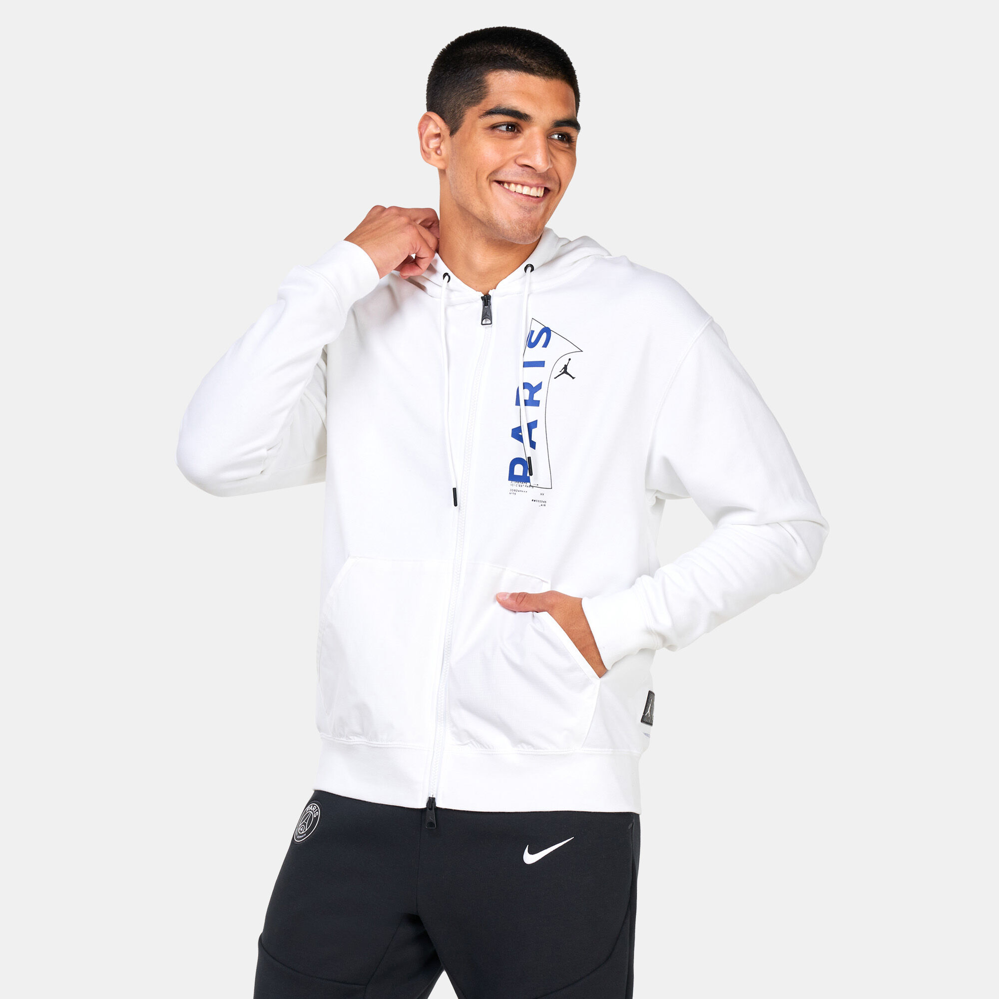 Psg hoodie white clearance